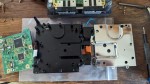 Laser assembly separated