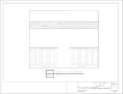 AutoCAD Elevation